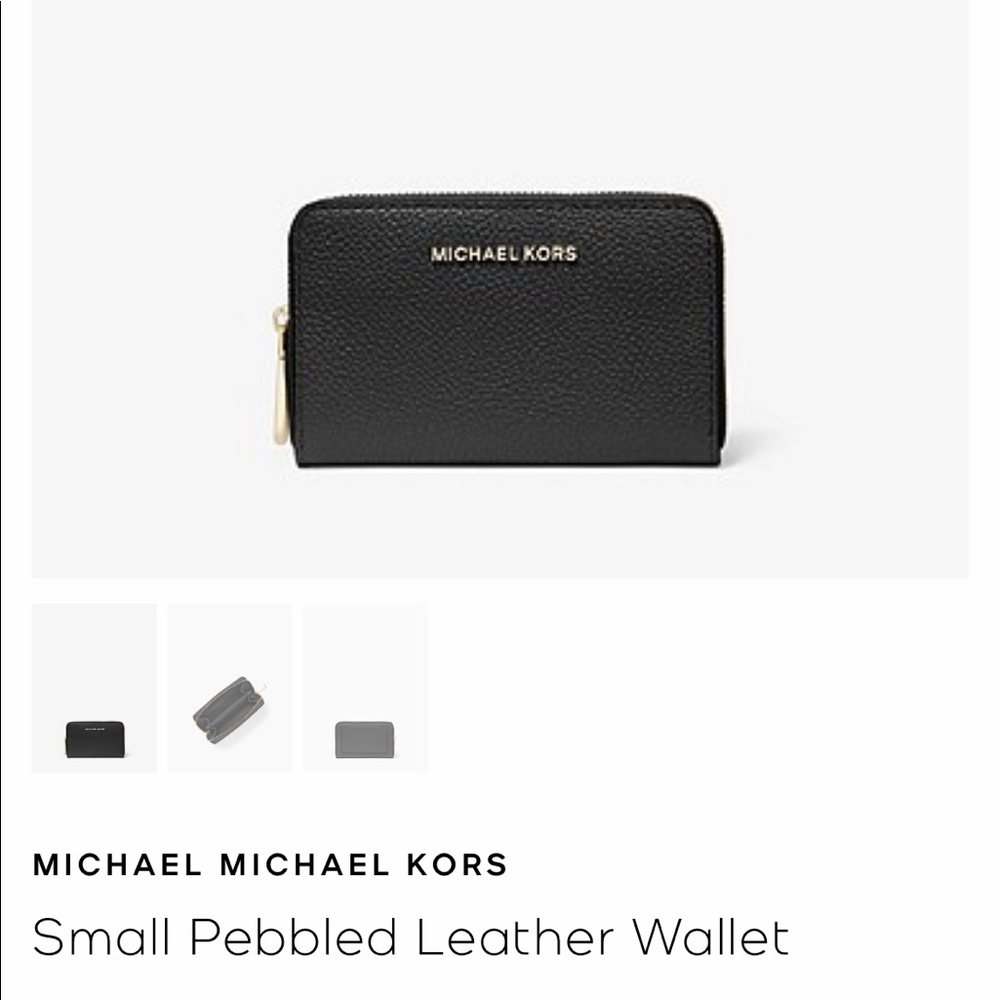 Michael Kors Small Pebbled Leather Wallet
